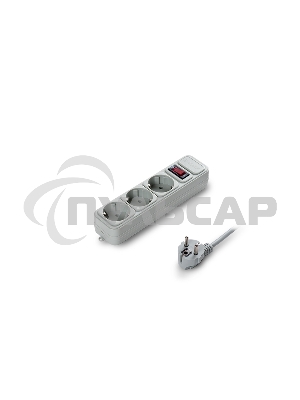 Сетевой фильтр ExeGate EX221183RUS SP-3-5G (3 розетки, 5м, евровилка, серый)