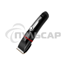 Машинка для стрижки волос Centek CT-2101 черный 3 Вт, LED, Li-Ion1200 до 3 часов, USB зарядка, 6 насадок