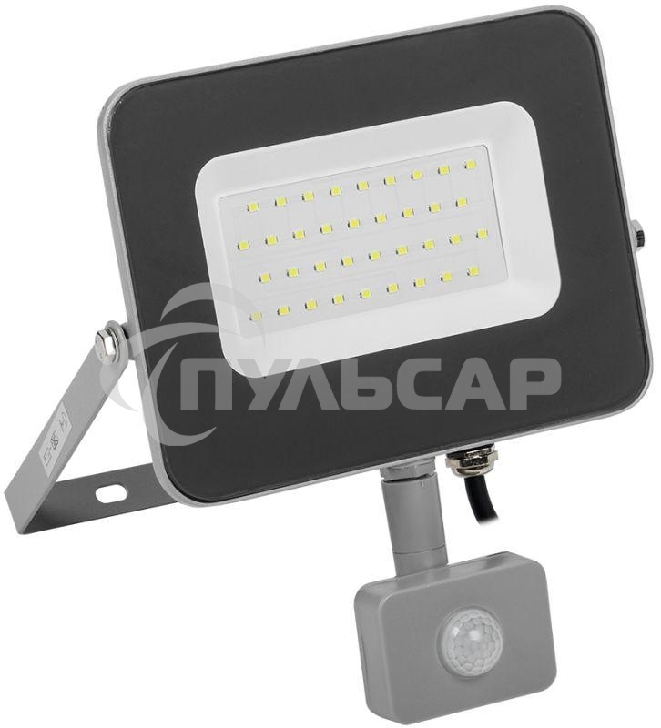Прожектор Iek LPDO702-30-K03 СДО 07-30Д светодиодный серый с ДД IP44 IEK