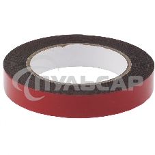 Лента клейкая Matrix на вспененной основе усиленная, двусторонняя, черная, 19 мм х 5 м Лента клейкая Matrix на вспененной основе усиленная, двусторонняя, черная, 19 мм х 5 м