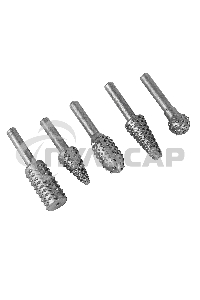 Набор шарошек Matrix по дереву 5шт.