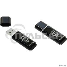 Флешка USB Smartbuy R/W USB 4 Gb Glossy series черный SB4 GbGS-K