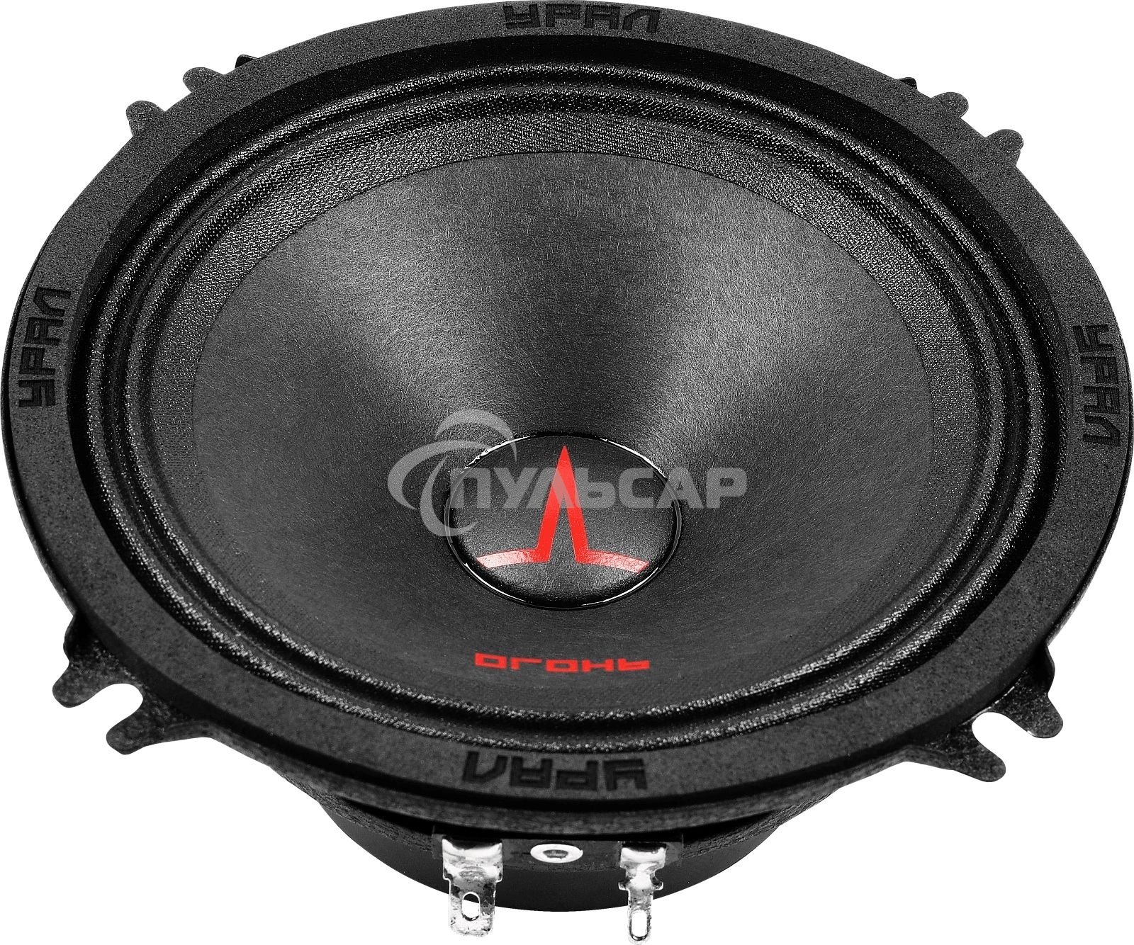 Колонки автомобильные Ural Огонь ОГ-130 (без решетки) 140Вт 90дБ 4Ом 13см (5дюйм) (ком.:2кол.) широкополосные однополосные