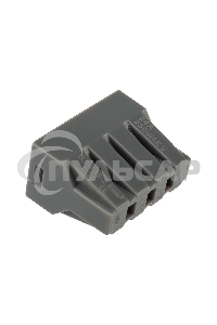 Экспресс-клемма с пастой, 8-проводная до 2,5 мм², серая (50 шт./уп.) (773-308) Rexant