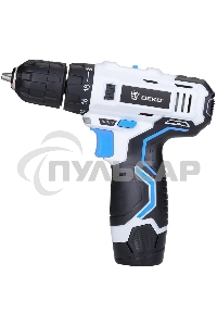 Дрель-шуруповерт Deko GCD12DU3, Аккумуляторная, 12В, 1 АКБ