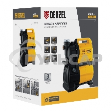 Насосная станция Denzel PSХ1300х-pro 1300Вт 4500л/ч ресивер 24л подъем 48м