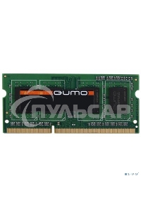 Оперативная память QUMO, DDR3, 4Gb (1x4Gb), 1600MHz, CL11, SO-DIMM