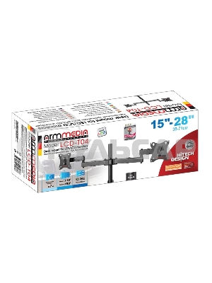 Кронштейн для мониторов Arm Media LCD-T04 черный 15