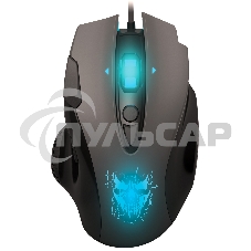 Мышь проводная Qumo Devastator M12 серый, 3200 dpi, USB, кнопки - 8 Мышь проводная Qumo Devastator M12 серый, 3200 dpi, USB, кнопки - 8