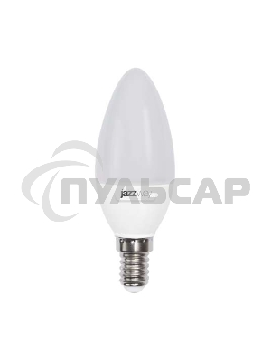 Лампа светодиодная PLED-SP C37 7Вт свеча 5000К холод. белый E14 560лм 230В JazzWay 1027832-2