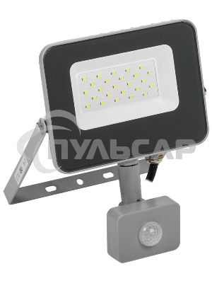 Прожектор Iek LPDO702-20-K03 СДО 07-20Д светодиодный серый с ДД IP44 IEK