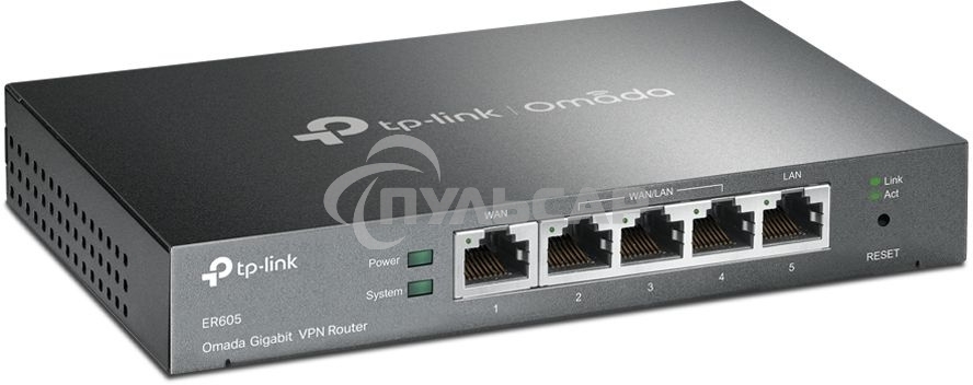 Роутер TP-Link SafeStream ER605 10/100/1000BASE-TX черный