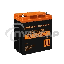Аккумуляторная батарея ExeGate HRL 12-26 (12V 26Ah, клеммы F3 (болт М5 с гайкой))