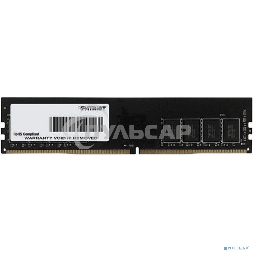 Оперативная память Patriot Signature, DDR4, 16Gb (1x16 Gb), 2666 MHz, CL19, DIMM