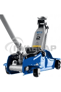 Домкрат ЗУБР 43056-2-Kгидравлический подкатной t35 2т 85-330мм в кейсе профессионал