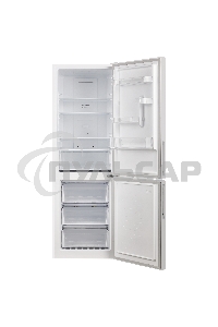 Холодильник Maunfeld MFF185NFW10 белый двухкамерный инвертор 240/100л морозилка снизу, No Frost