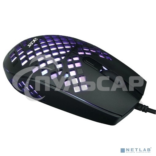 Мышь проводная Acer OMW134 черный, 3200 dpi, USB, кнопки - 6