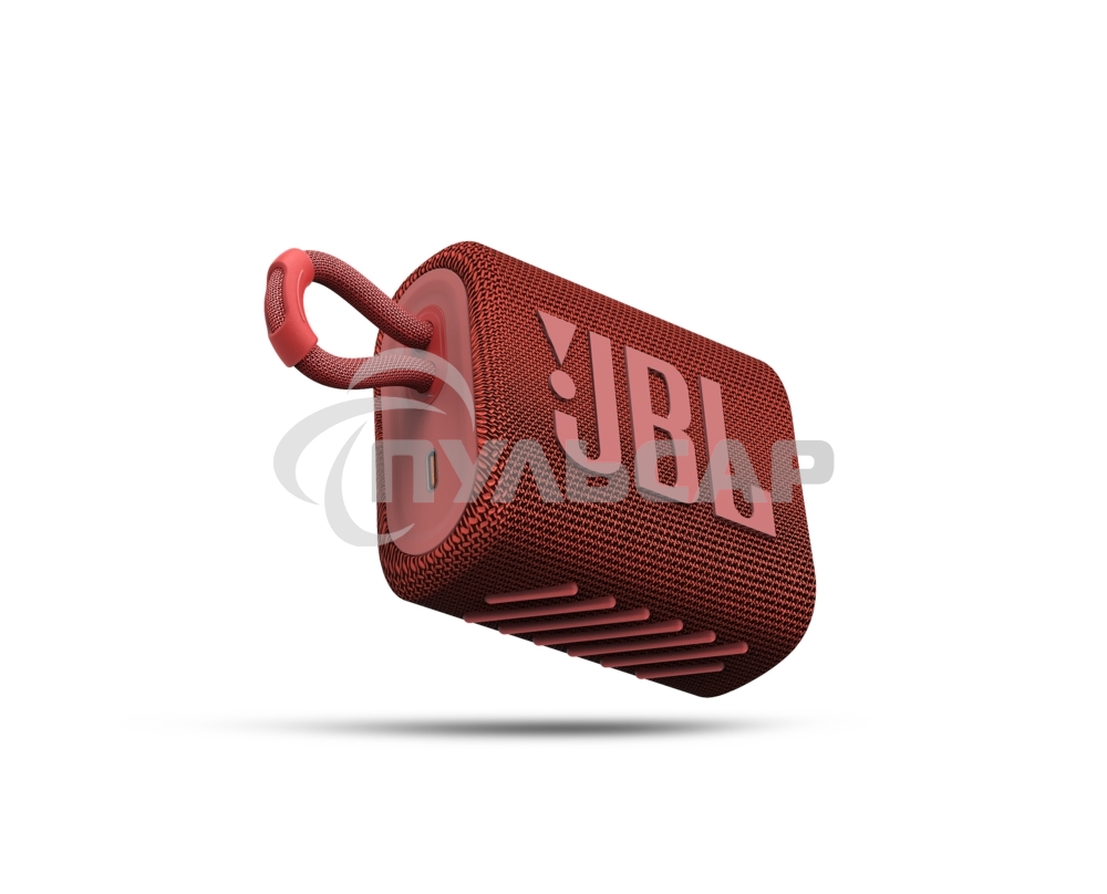 Портативная акустика JBL GO 3, красный
