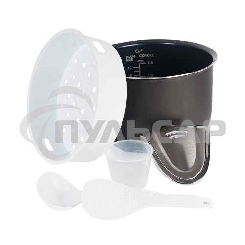 Мультиварка Mystery MCM-1010 5л 900Вт серебристый/белый