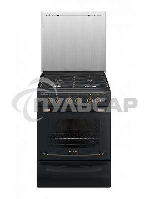 Плита газовая Gefest ПГ 6100-02 0183 черный, конфорок 4 шт, духовка 52 л, 60 см x 85 см x 60 см