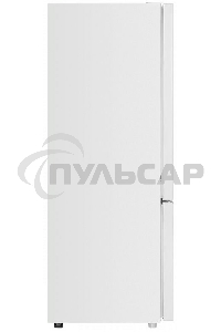 Холодильник Maunfeld MFF144SFW белый глянц. двухкамерный 154/52л морозилка снизу, ручная разморозка