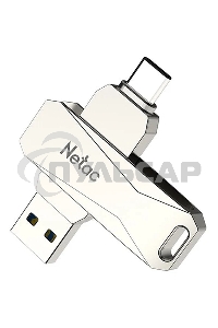 Флешка USB Netac U782C NT03U782C-032G-30PN dual USB 3.0+TypeC 32Gb, retail version
