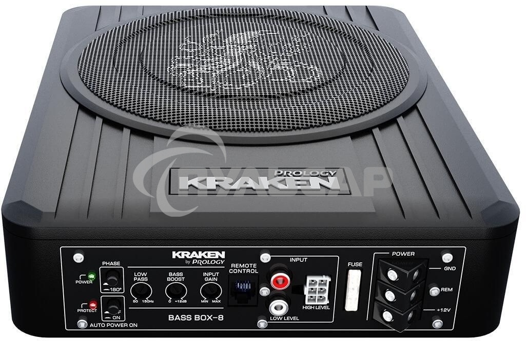 Сабвуфер автомобильный Prology Box-8 100Вт активный (20см/8