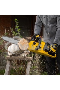 Цепная пила аккумуляторная бесщет. Denzel RCS400-36, Li-ion, 36 В, 4 А·ч, шина 400 мм/ 58610