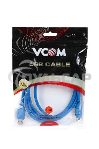 Кабель VCOM VUS7065-1.8M Кабель удлинительный USB3.0 Am-Af 1,8m