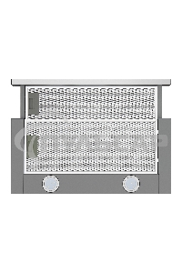 Вытяжка встраиваемая Maunfeld VS Light 50 нержавеющая сталь, 50 см, 520 куб. м/ч, 56 дБ