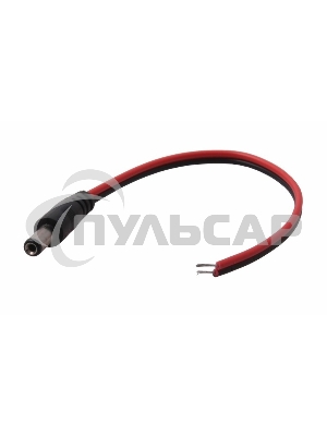 Разъем питания штекер 2.1х5.5x10 мм с проводом 20 см Rexant