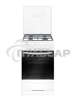 Плита газовая Gefest ПГ 3200-06 К33 белый, конфорок 4 шт, духовка 42 л, 50 см x 85 см x 57 см