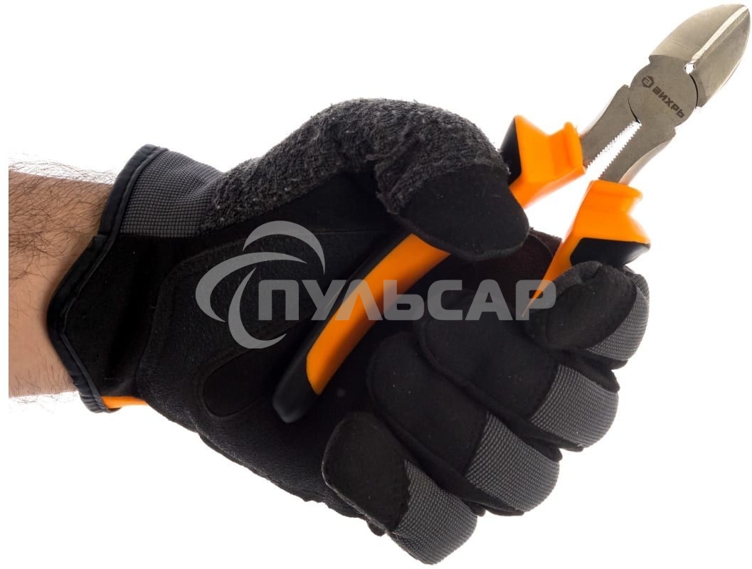 Бокорезы, 180мм.,никелированные,двухкомпонентные рукоятки