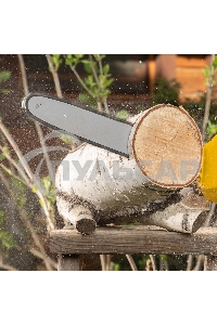 Цепная пила аккумуляторная бесщет. Denzel RCS400-36, Li-ion, 36 В, 4 А·ч, шина 400 мм/ 58610