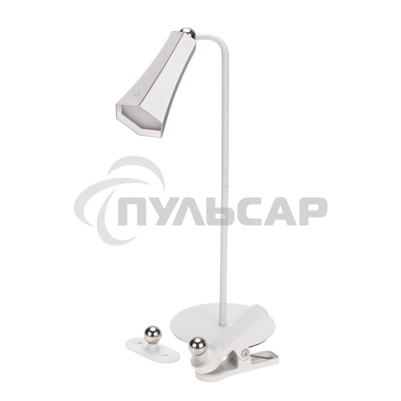 Светильник магнитный переносной с 3 креплениями, колокольчик, белый Rexant