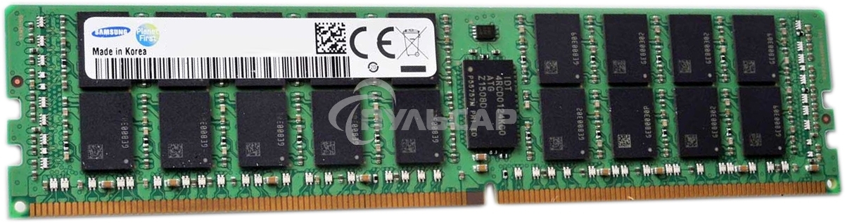 Оперативная память Samsung, DDR4, 64Gb (1x64Gb), 3200MHz, CL22, ECC, RDIMM, OEM