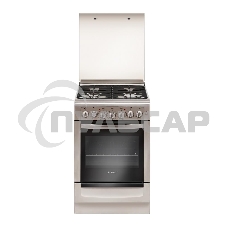 Плита комбинированная Gefest ПГЭ 5102-03 0027 серый, конфорок 4 шт, духовка 55 л, 50 см x 85 см x 58.5 см