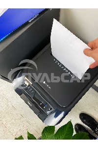 Шредер Heleos АП37-4 черный/серебристый с автоподачей (секр.P-4) фрагменты 220лист. 37лтр. скрепки скобы пл.карты