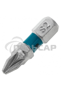 Набор бит GROSS РZ2x25, сталь S2, 10шт 11340