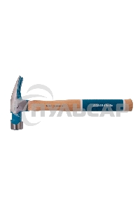 Молоток-гвоздодер, 680 г, угол 75, магнит, обрезиненная рукоятка AMERICAN HICKORY GROSS