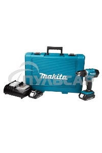 Дрель-шуруповерт Makita DDF453SYE Дрель ак 18В,2х1.5А·ч Li-ion,БЗП-13мм,0-400\1300об\м,42\27Нм,1.8кг,чем