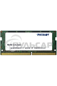 Оперативная память Patriot Signature, DDR4, 16Gb (1x16 Gb), 2400 MHz, CL17, SO-DIMM