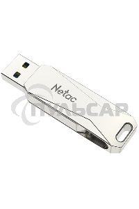 Флешка USB Netac U782C NT03U782C-128G-30PN dual USB 3.0+TypeC 128 Gb, retail version