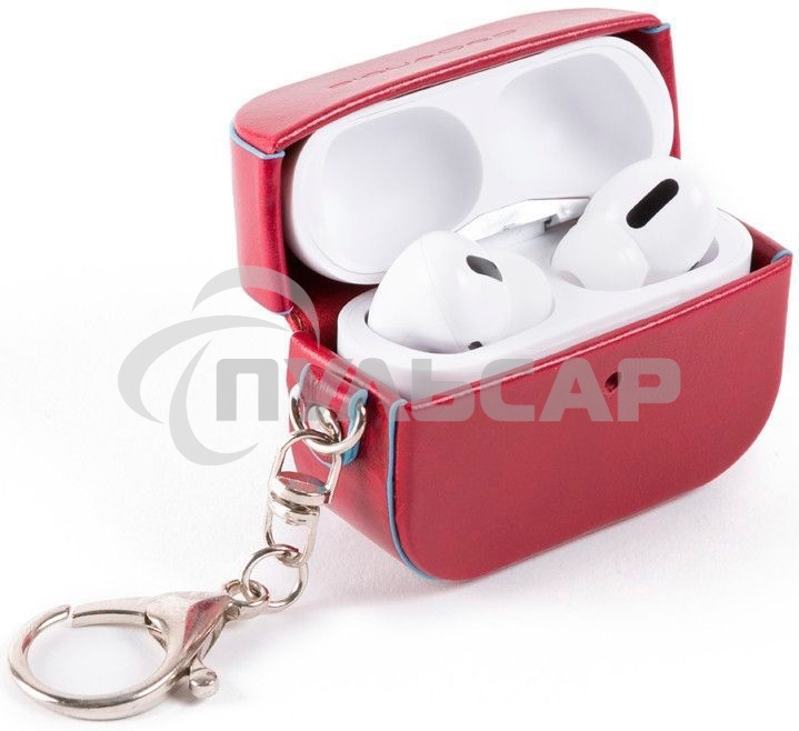 Чехол для наушников Piquadro Blue Square AC5308B2/R красный натур.кожа