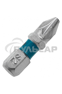 Набор бит GROSS РZ2x25, сталь S2, 10шт 11340