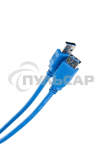 Кабель VCOM VUS7065-1.8M Кабель удлинительный USB3.0 Am-Af 1,8m