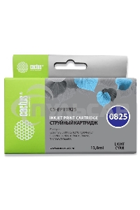 Картридж струйный Cactus CS-EPT0825 (T0825) светло-голубой (13,8 мл) для Epson Stylus Photo R270/290/RX590