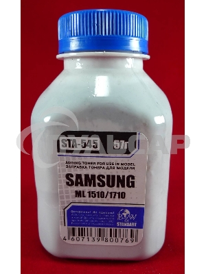 Тонер SAMSUNG ML-1510/20/1660/65/1710/50/1860/65/216x/SCX 3x00 (фл, 57г) B&W Standart фас России