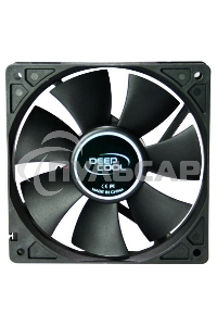 Вентилятор для корпуса DEEPCOOL XFAN 120 черный, 120 мм, 1300 об/мин, 23.7 дБ, 3 pin