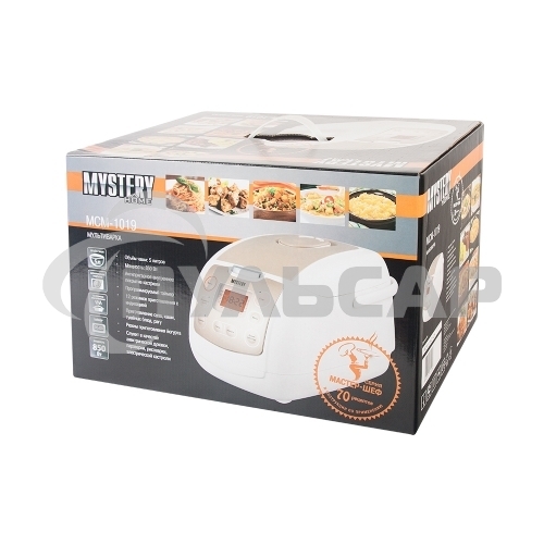 Мультиварка Mystery MCM-1019 5л 850Вт белый